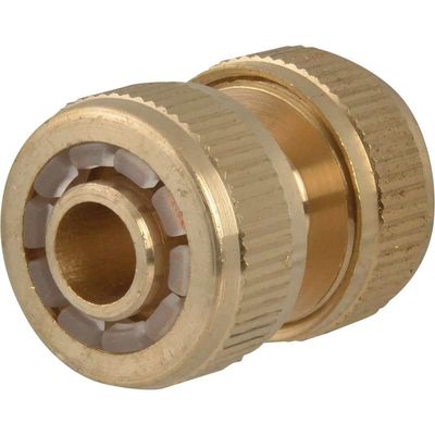 Faithfull Brass Hose Mender 12.5Mm (1/2In)