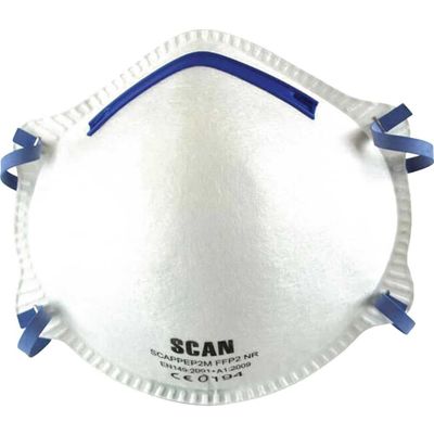 Scan DTC3M-3 Moulded Disposable Mask Ffp2 Protection (Pack 3)