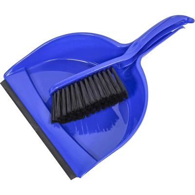 Faithfull Plastic Dustpan & Brush Set