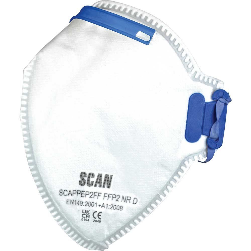 Scan DTC3XD-20 Fold Flat Disposable Mask Ffp2 Protection (Pack 20) - Image 1