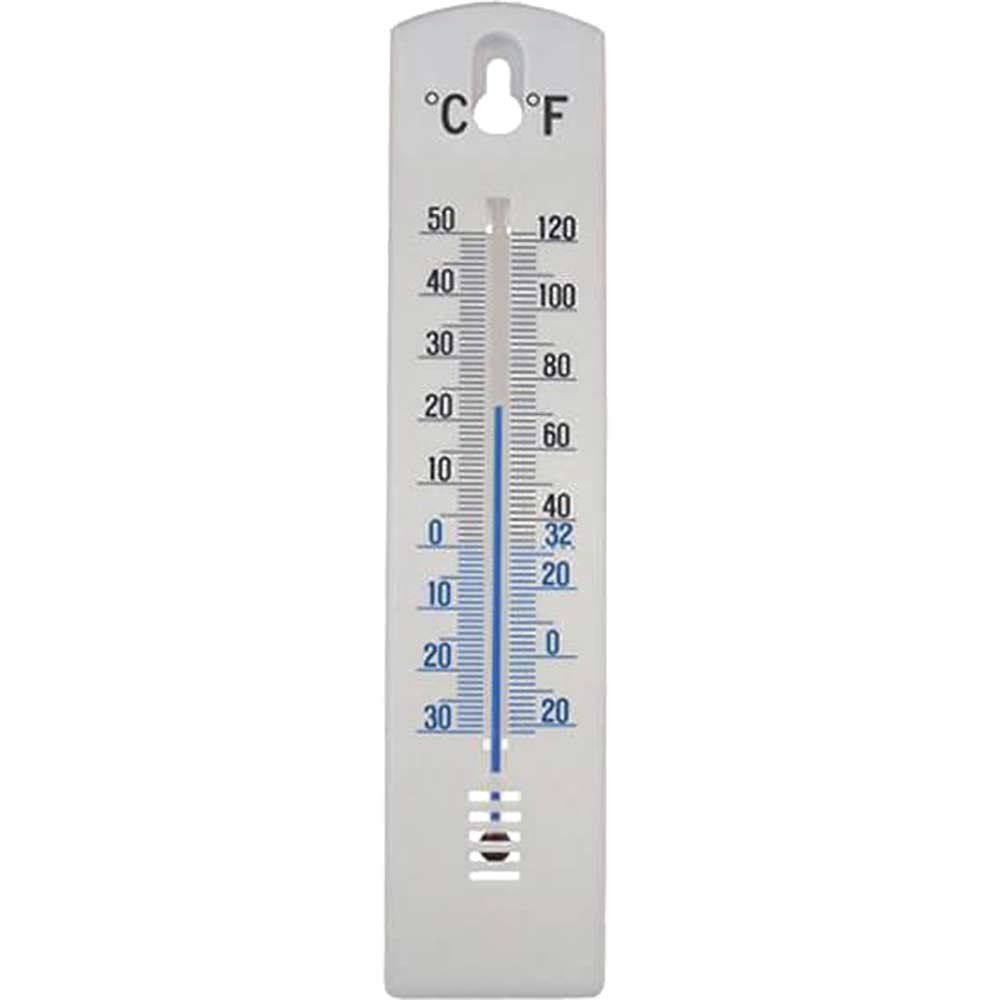 Faithfull Wall Thermometer - Plastic 200Mm - Image 1