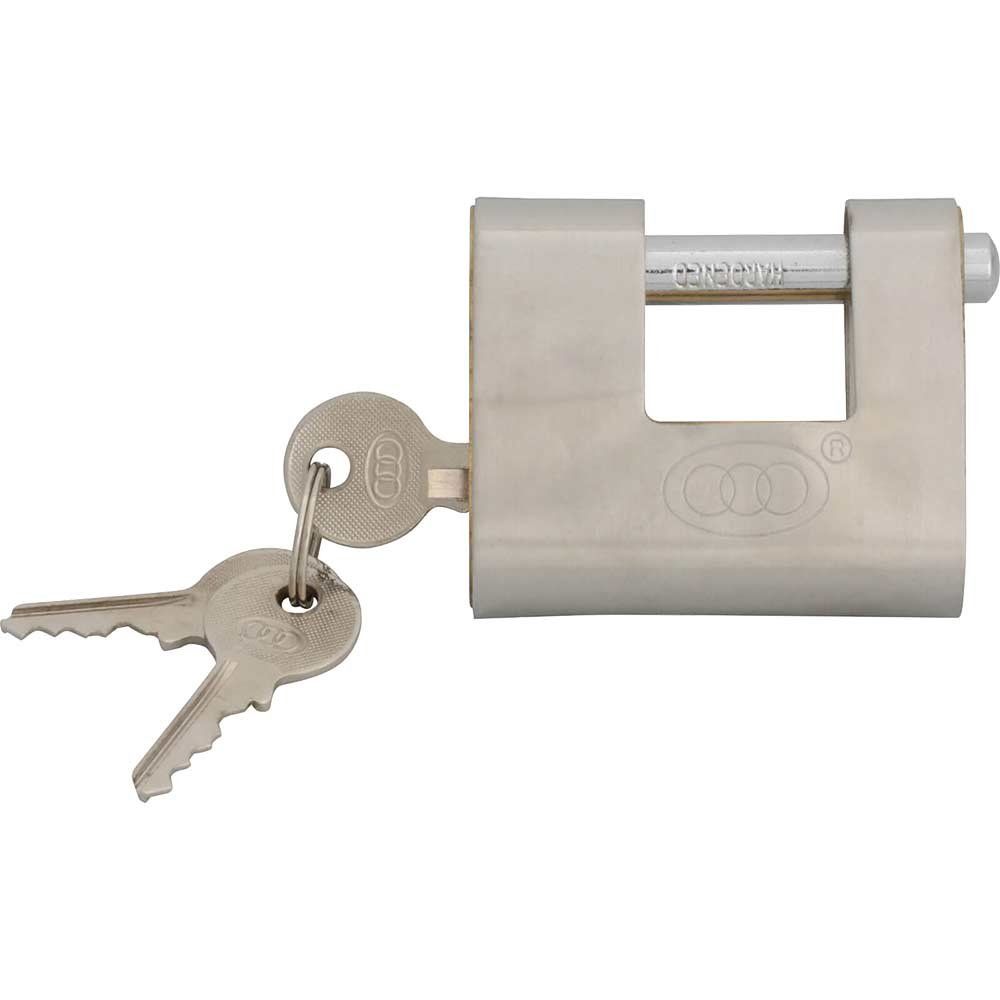 Faithfull Brass Shutter Padlock 60Mm - Image 1