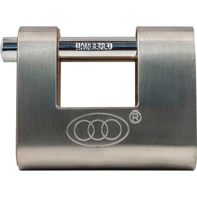 Faithfull Brass Shutter Padlock 80Mm