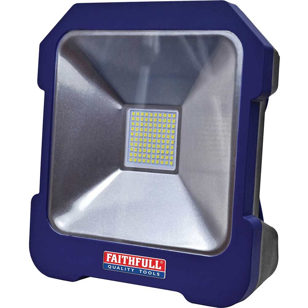 Faithfull Power Plus Smd LED Task Light 20 Watt 240v - Image 1