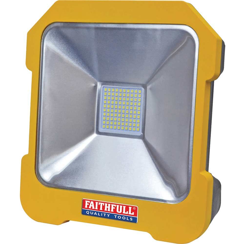 Faithfull Power Plus Smd LED Task Light 20 Watt 110v - Image 1