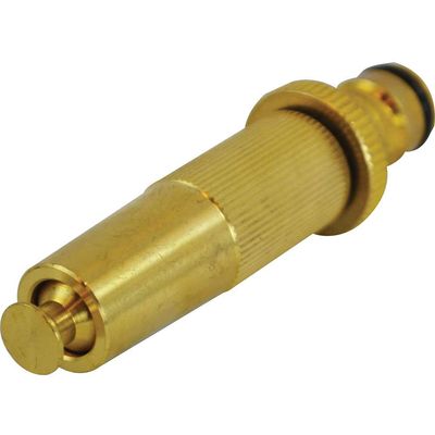 Faithfull SB3013 Brass Adjustable Spray Nozzle 12.5Mm (1/2In)