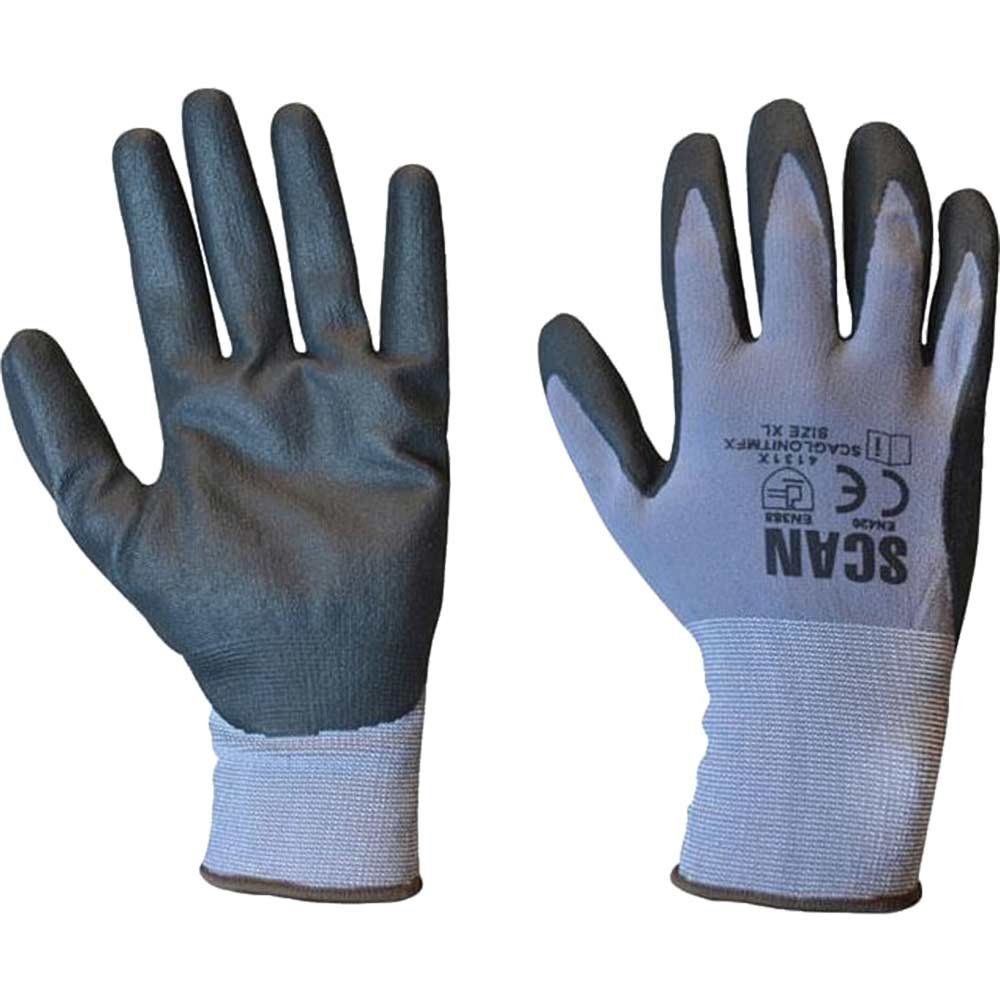 Scan 2ANK42L-24 Breathable Microfoam Nitrile Gloves - L (Size 9) - Image 1