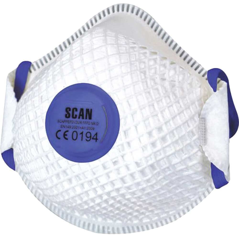 Scan DTCA1N-FD-2 Moulded Duranet Disposable Mask Ffp2 (Pack Of 2) - Image 1