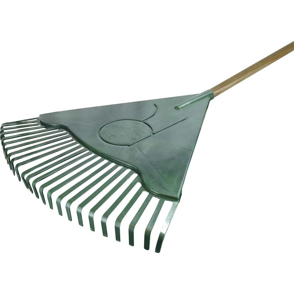 Faithfull RI10-CRPLRWH Countryman Leaf Rake Plastic Head - Image 1