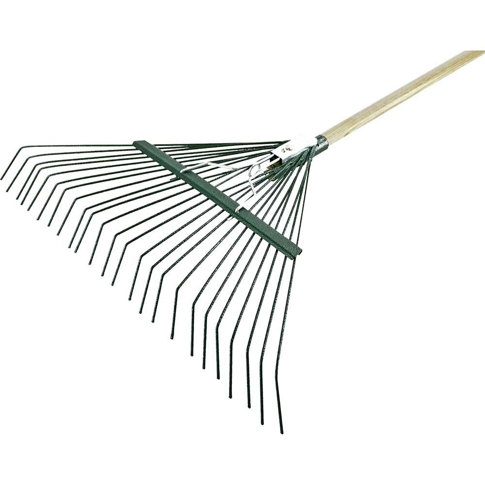 Faithfull RI10-CRSLRWH24RT Countryman Lawn Rake 24 Round Tines - Image 1