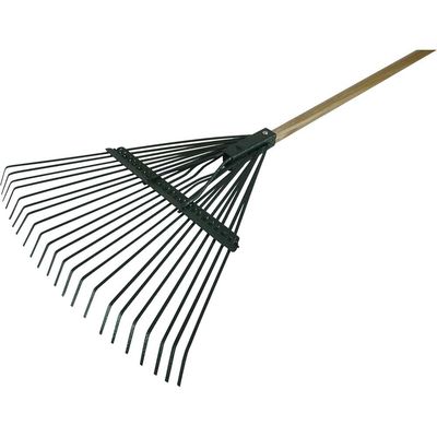 Faithfull RI10-CRSLRWH22FT Countryman Leaf Rake 22 Flat Tines