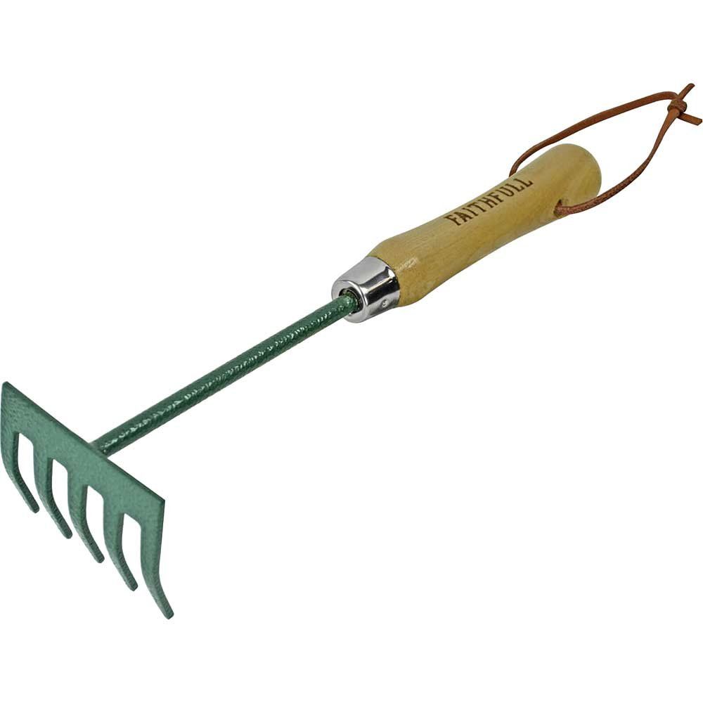 Faithfull RI07-HDRWH Countryman Hand Drag Rake - Image 1