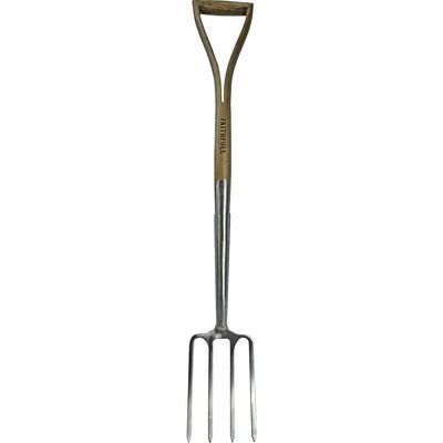 Faithfull RI11-VRSSBFWSYD Prestige Stainless Steel Border Fork Ash Handle