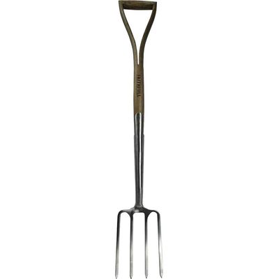 Faithfull RI11-VRSSDFWSYD Prestige Stainless Steel Digging Fork Ash Handle