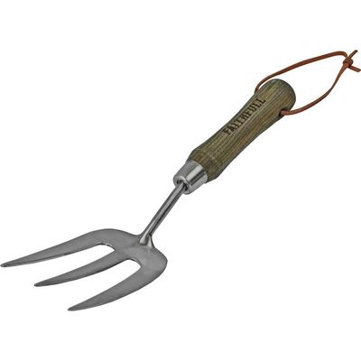 Faithfull RI13-VRSSHFWH Prestige Stainless Steel Hand Fork Ash Handle