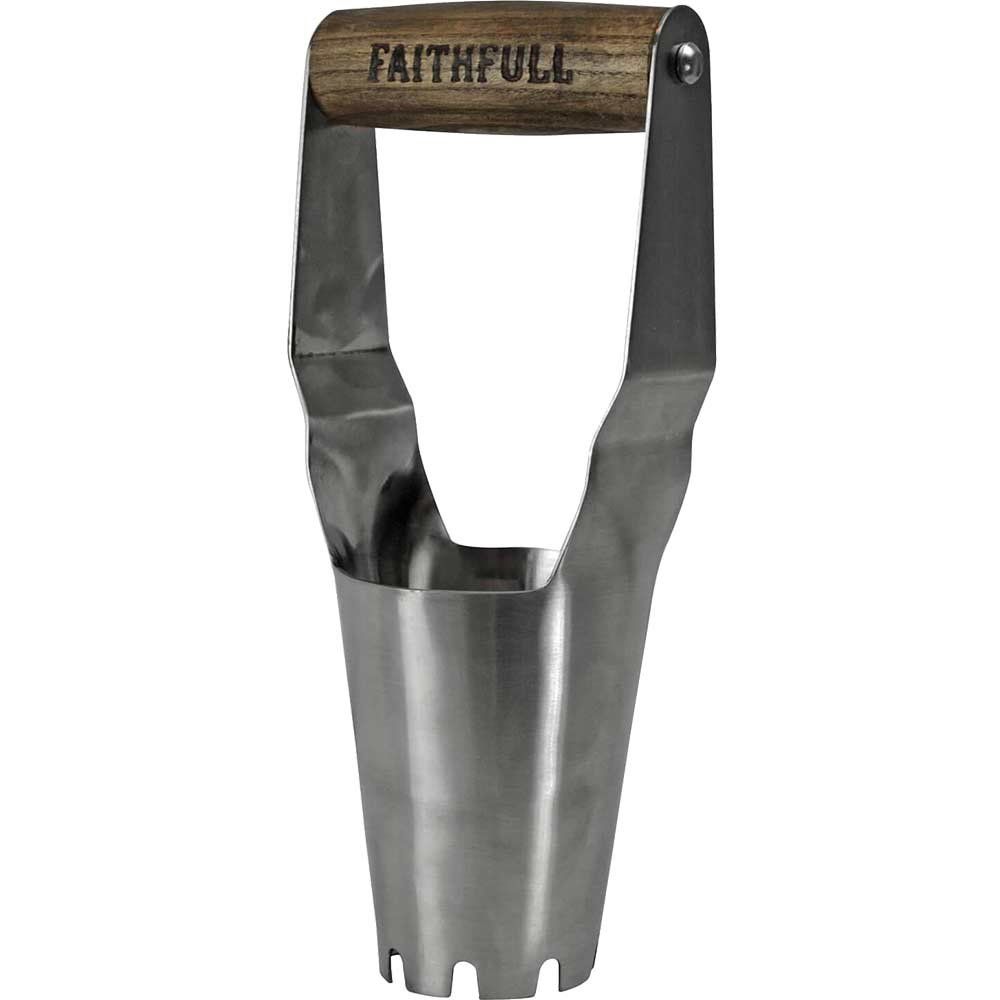 Faithfull RI13-VRSSHBPWG Prestige Stainless Steel Bulb Planter Ash Handle - Image 1