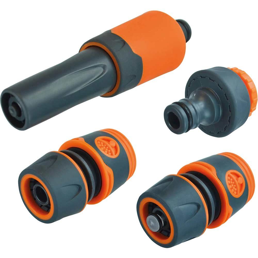 Faithfull YM5814F Plastic Hose Fittings Starter Kit 1/2In - Image 1