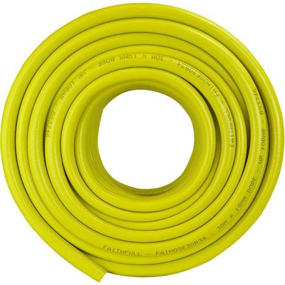 Faithfull CT085023112BKYE01 Heavy-Duty Reinforced Builderfts Hose 30M 19Mm (3/4In) Diameter