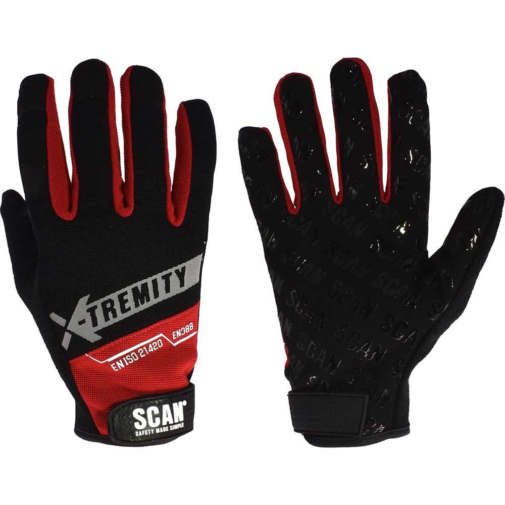 Scan Work Gloves With Touch Screen Function - Xl (Size 10) - Image 1