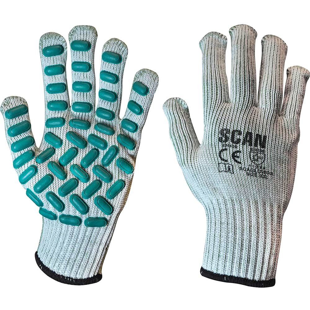 Scan L8500 Vibration Resistant Latex Foam Gloves - Xxl (Size 11) - Image 1