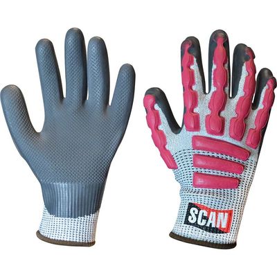Scan T5000 Anti-Impact Latex Cut 5 Gloves - Xl (Size 10)