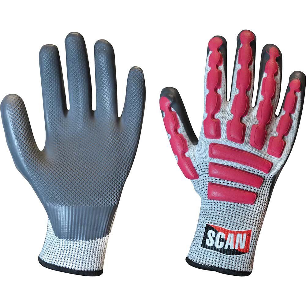 Scan T5000 Anti-Impact Latex Cut 5 Gloves - Xxl (Size 11) - Image 1
