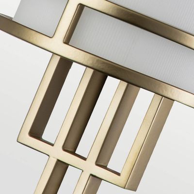 FEISS Fusion 1 wall light, brass-coloured, 39 cm