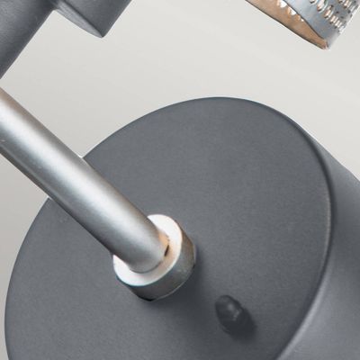 Saturne Wall Light Grey - Grey - Thumbnail 2