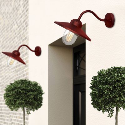 Klampenborg Wall Light Red - Red - Thumbnail 2