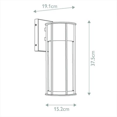 Camillo Wall Light Black - Black - Thumbnail 2