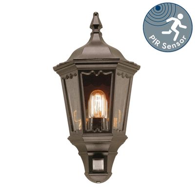 Elstead Lighting Medstead Wall Light Black - Black