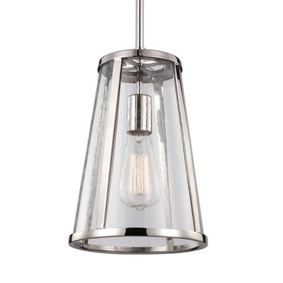 Elstead Lighting Harrow Pendant Light Nickel - Nickel - Thumbnail 2