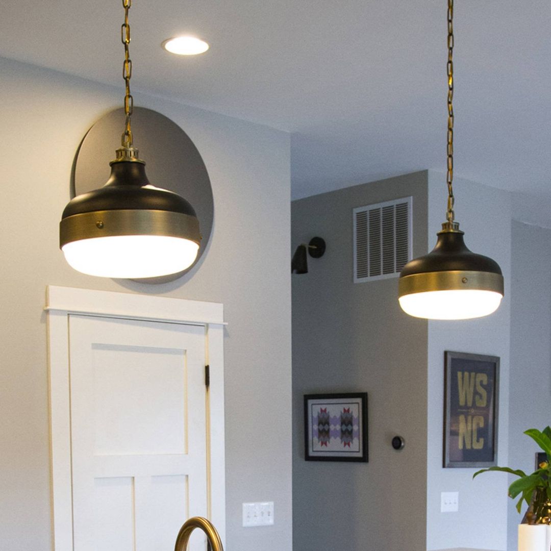 FEISS Cadence pendant light, industrial style - Image 1