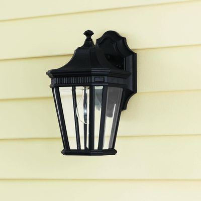 Cotswold Wall Light Black - Black