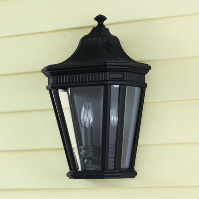 Elstead Lighting Cotswold Wall Light Black - Black