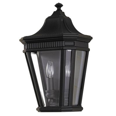 Elstead Lighting Cotswold Wall Light Black - Black - Thumbnail 2