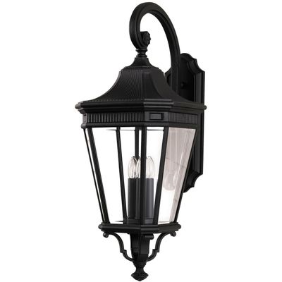 Elstead Lighting Cotswold Wall Light Black A - Black