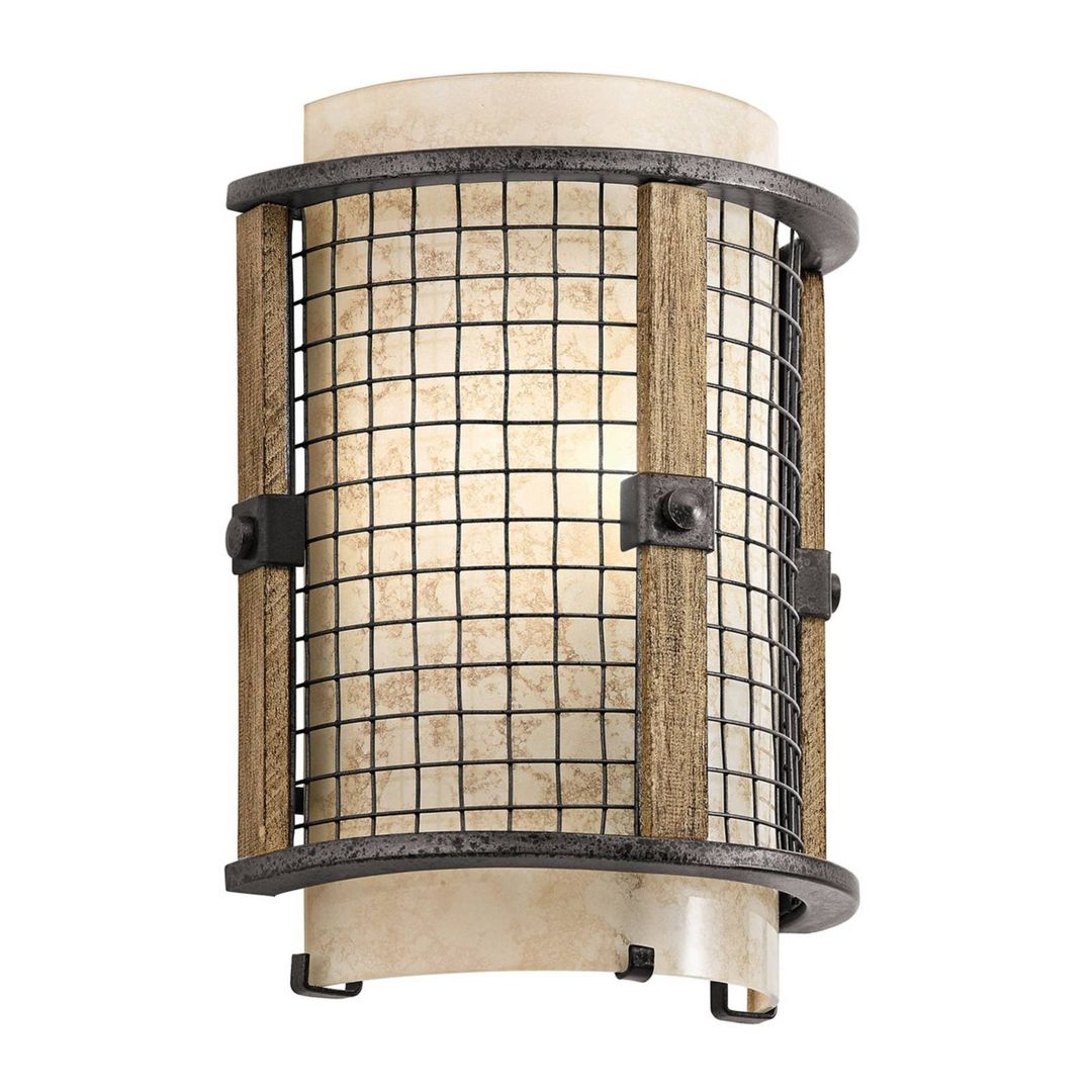 KICHLER Rustic wall light Ahrendale - Image 1