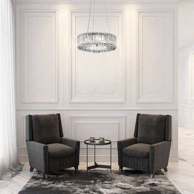 KICHLER Crystal Skye LED hanging light diameter 43.8 cm