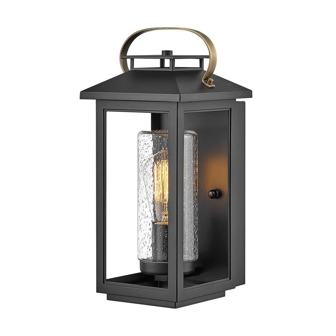 Elstead Quintiesse Hinkley Wall Light Black G - Black - Image 1