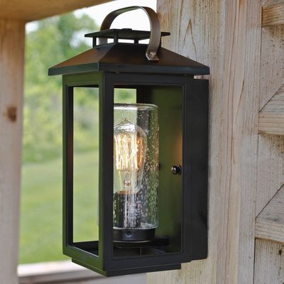 Elstead Quintiesse Hinkley Wall Light Black G - Black - Thumbnail 2