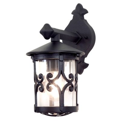 Hereford Wall Light Black - Black - Thumbnail 2