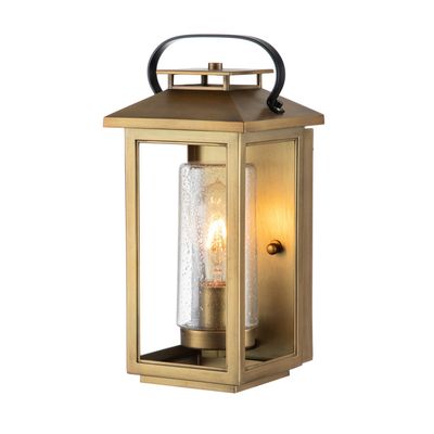 Elstead Quintiesse Hinkley Wall Light Brass - Brass