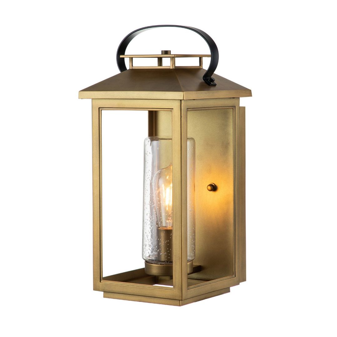 Elstead Quintiesse Hinkley Wall Light Brass D - Brass - Image 1