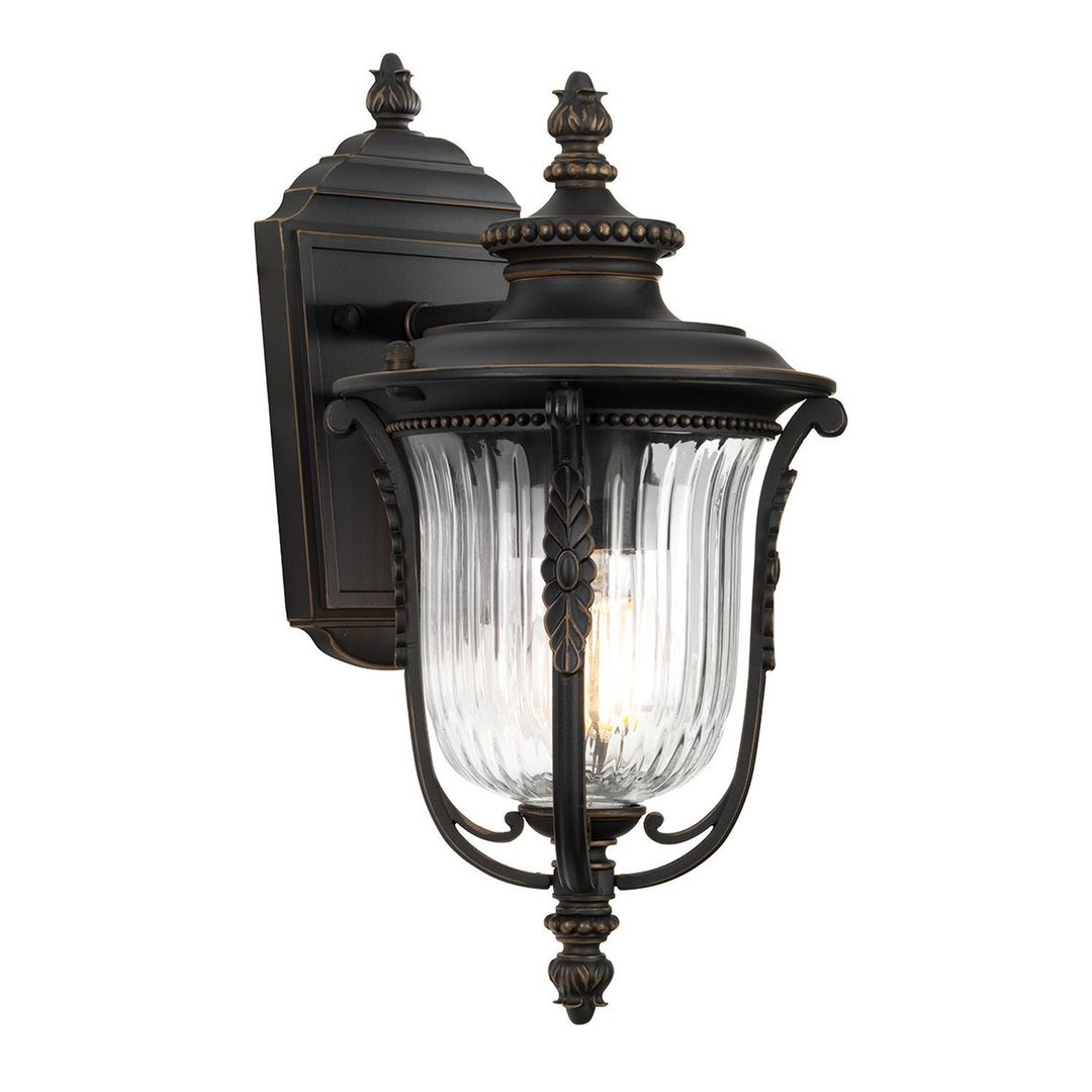 Elstead Lighting Luverne Wall Light Bronze - Bronze - Image 1