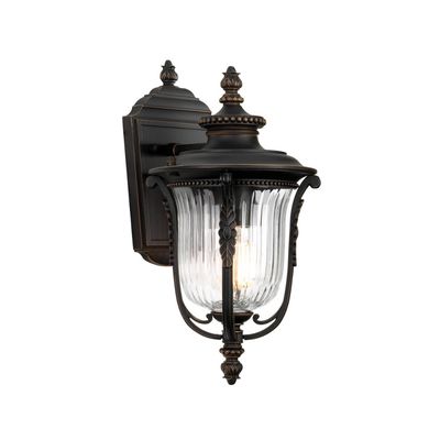 Elstead Lighting Luverne Wall Light Bronze - Bronze - Thumbnail 2