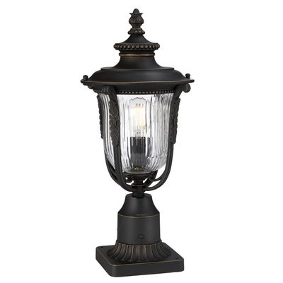 Luverne Pedestal Light Bronze - Bronze