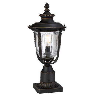 Luverne Pedestal Light Bronze - Bronze - Thumbnail 2