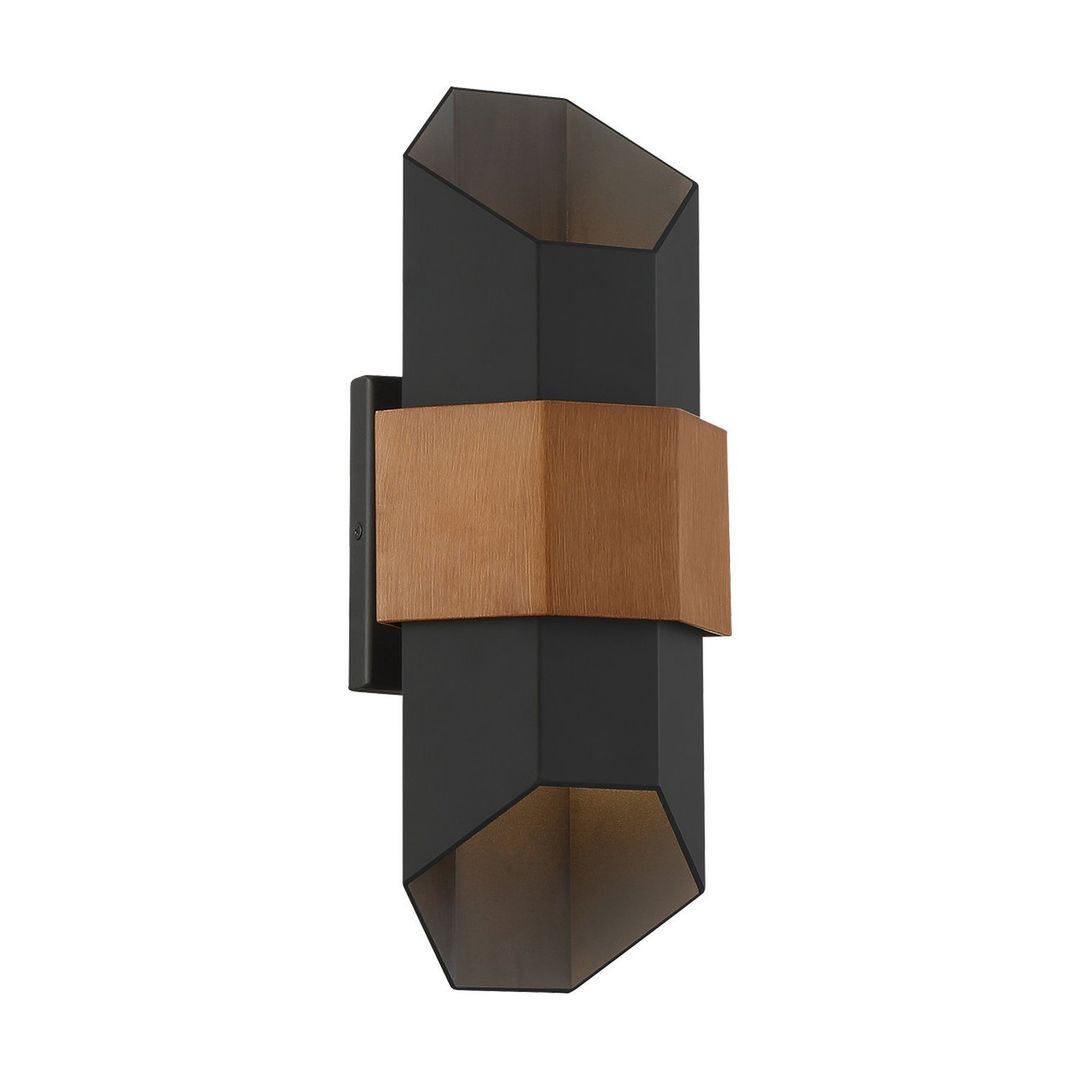Elstead Lighting Quoizel Wall Light Black D - Black - Image 1