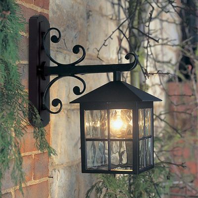 Elstead Lighting Winchester Wall Light Black A - Black